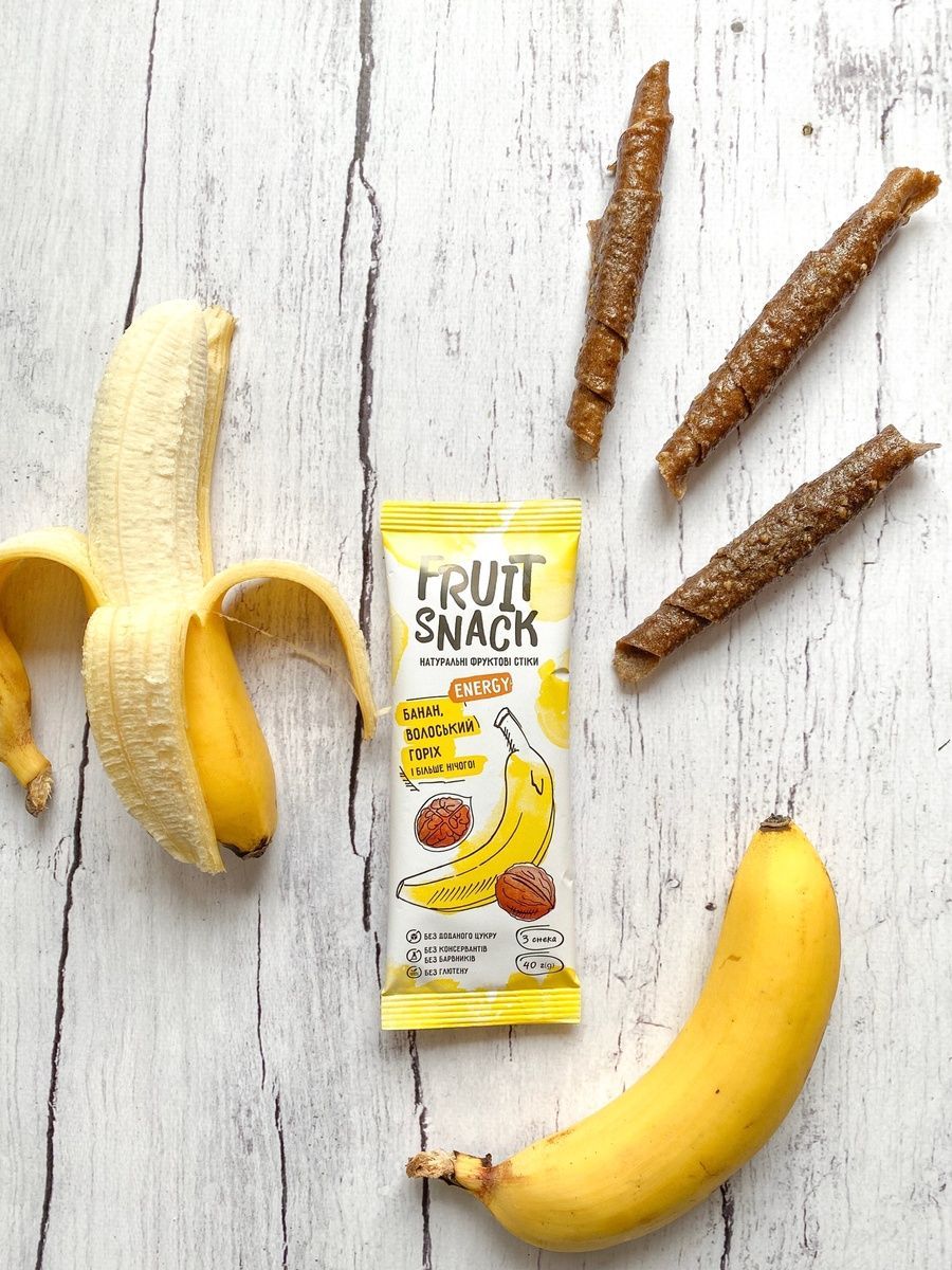 Фруктові снеки FRUIT SNACK - ENERGY (40 г) FS-09001 фото
