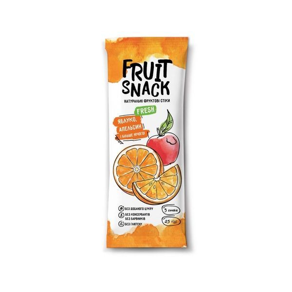 Фруктові снеки FRUIT SNACK - FRESH (25 г) FS-09007 фото