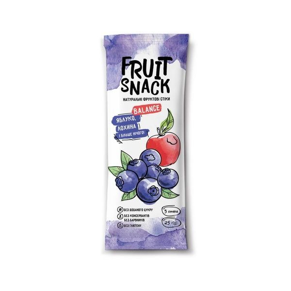 Фруктові снеки FRUIT SNACK - BALANCE (25 г) FS-09009 фото